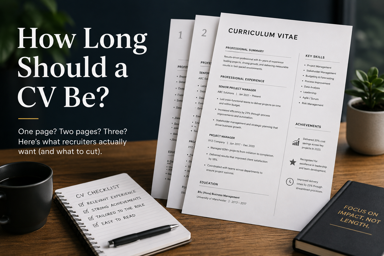 CV & Resume Length: Does It Matter to Recruiters?